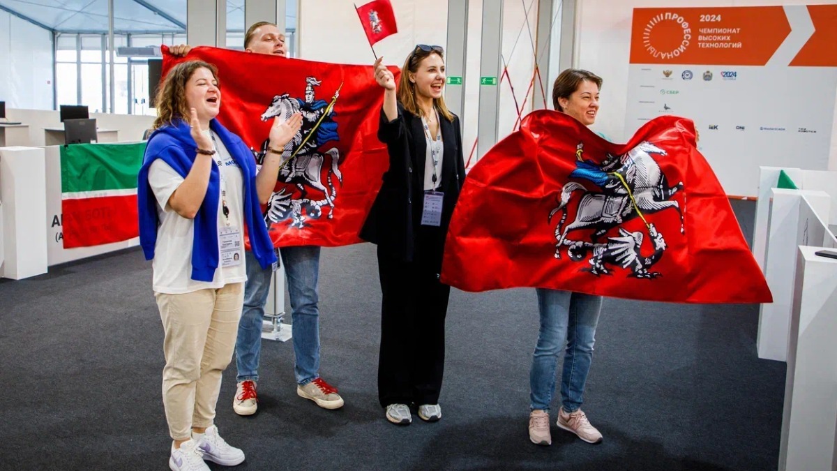 Московская сборная показала лучший результат на чемпионате высоких технологий