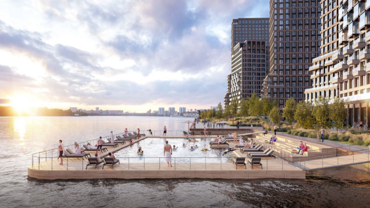 Собянин: В районе «Южного порта» появится зеленая набережная без автомобилей