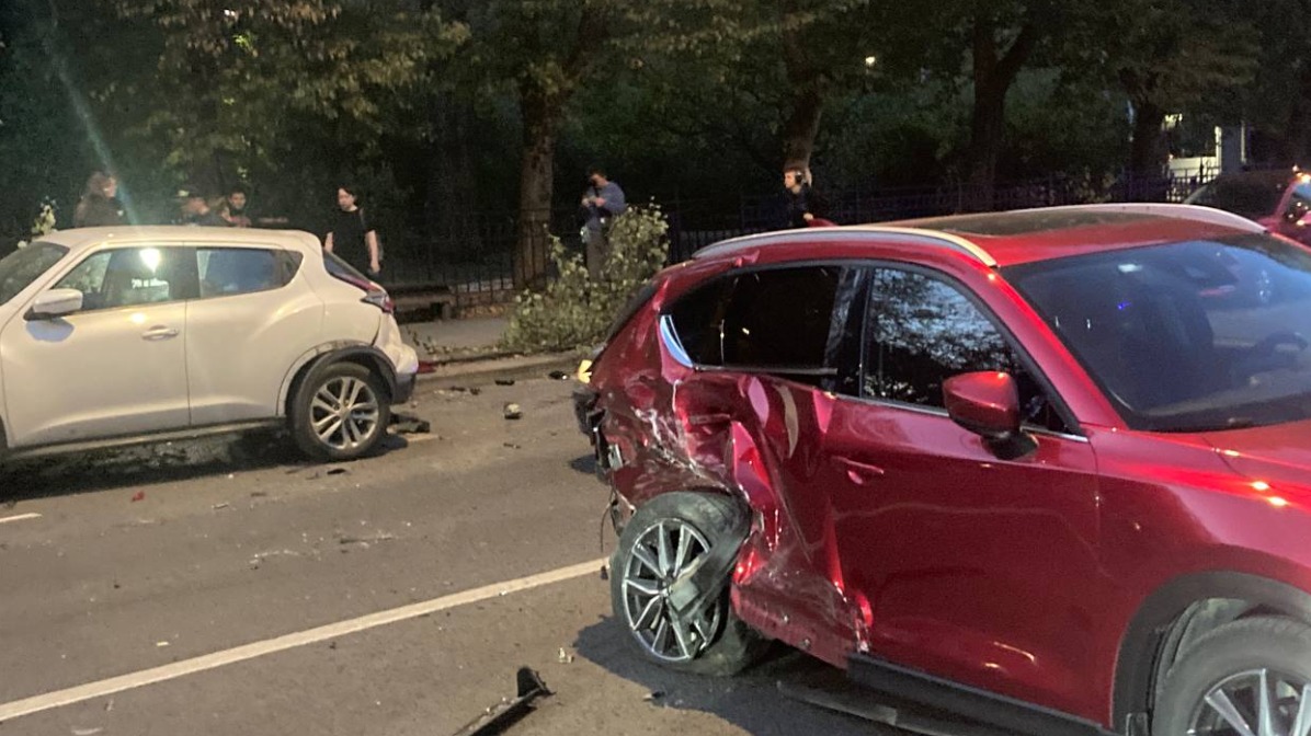 Госавтоинспекция раскрыла подробности массового ДТП в центре Москвы