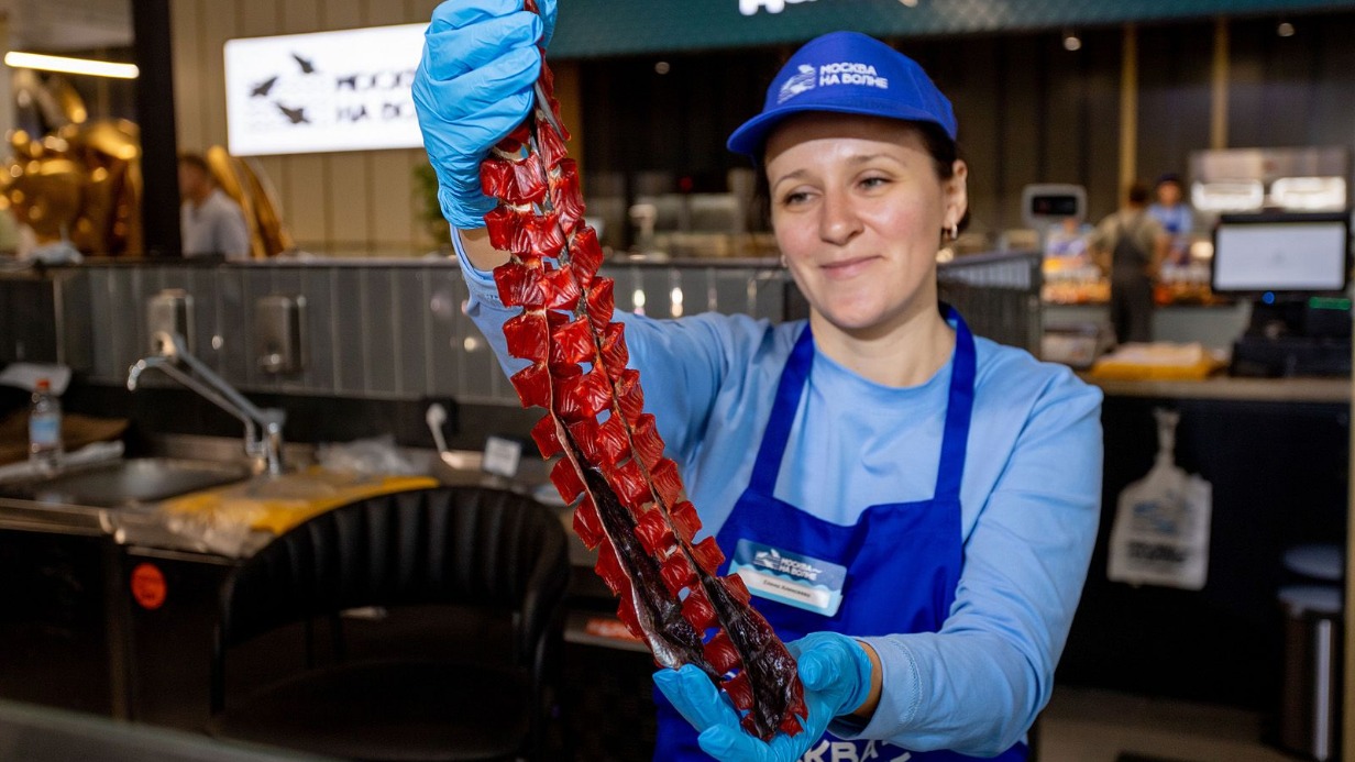 Собянин рассказал об открытии нового рыбного рынка в Москве