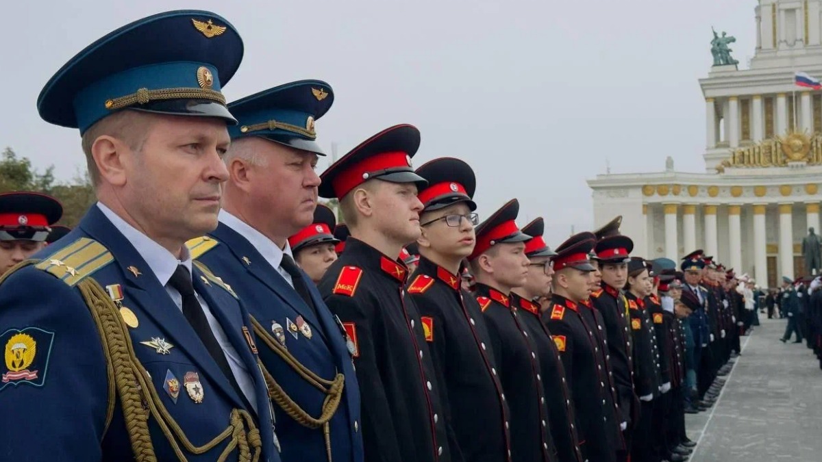 Более 650 кадет Первого Московского корпуса приняли торжественное обещание