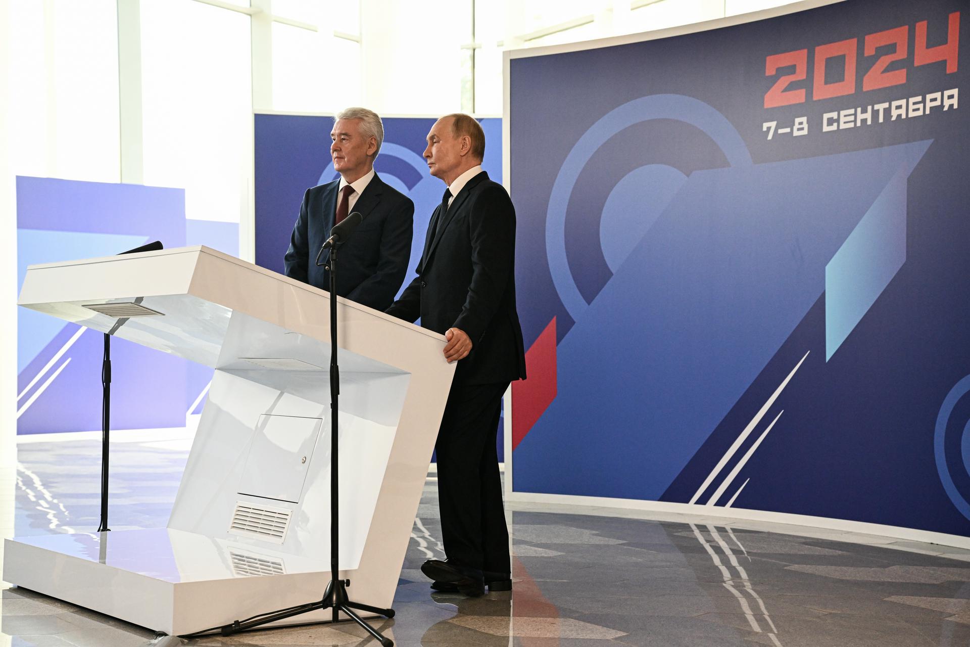 Владимир Путин и Сергей Собянин открыли новые корпуса МГТУ имени Баумана