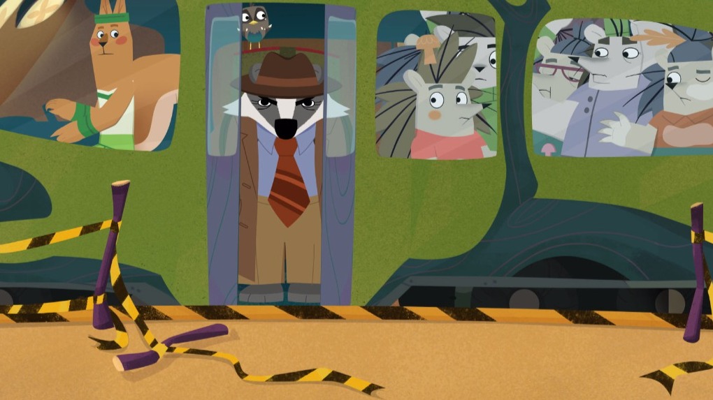 На Кинопоиске вышла вторая часть сериала «Барсукот. Очень зверский детектив»