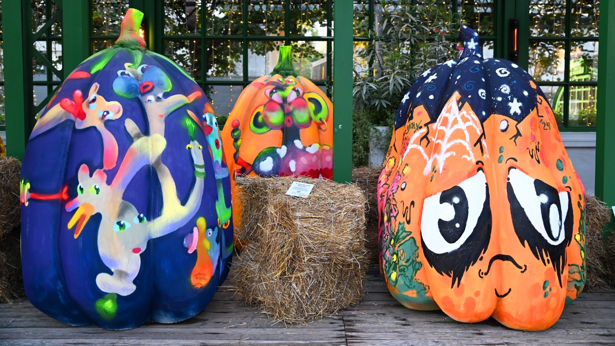 На Тверской площади разместили галерею арт-объектов фестиваля «Золотая осень»