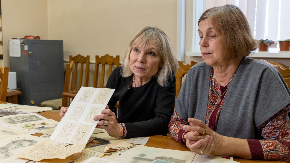 Более 150 рисунков фронтового художника-графика пополнили фонды Музея Победы