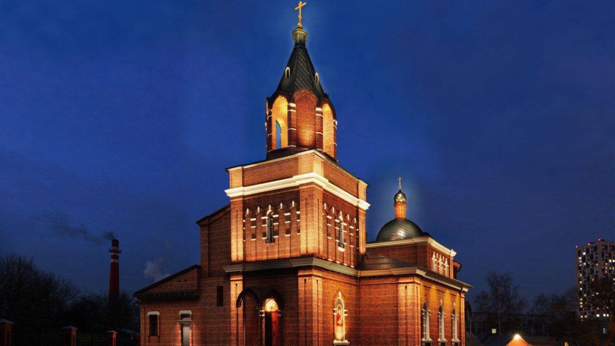 Храм Сергия Радонежского в Москве получит архитектурно-художественную подсветку