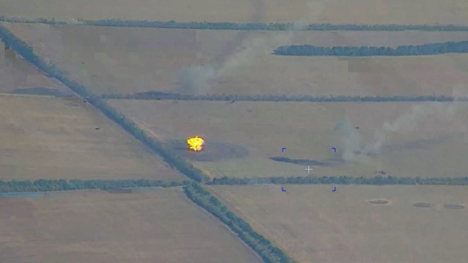 Появились кадры уничтожения дивизиона «Патриот» ВСУ в Днепропетровской области