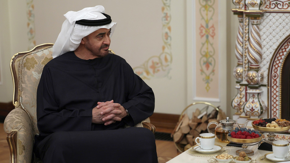 Президент ОАЭ Аль Нахайян на русском языке прокомментировал встречу с Путиным