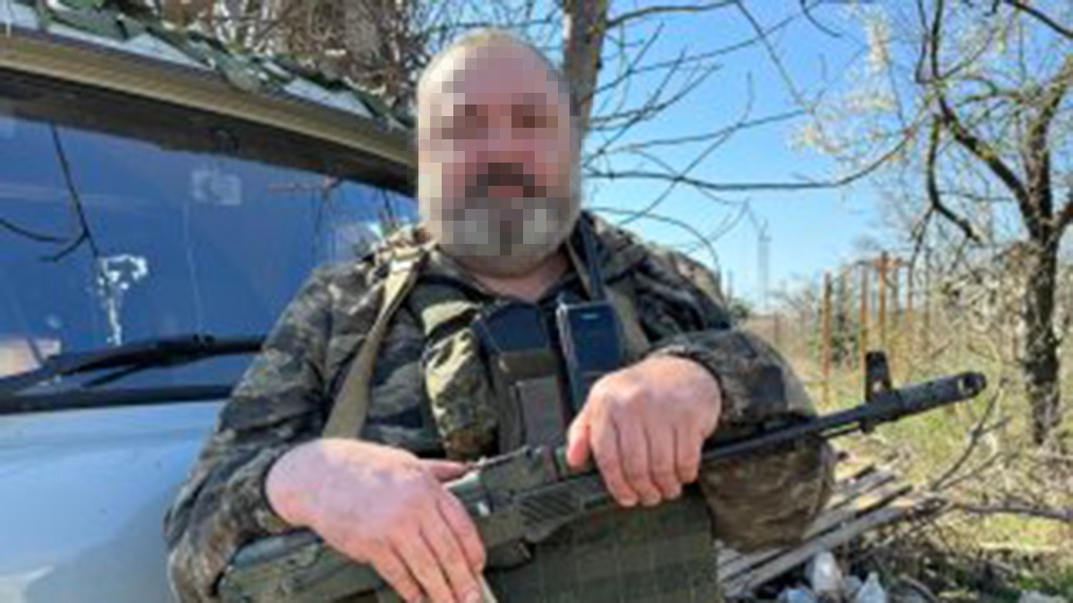 Боец с позывным «Колывань» выполняет боевые задачи на спецоперации
