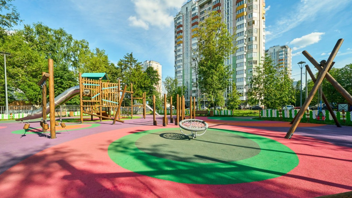 Возле транспортного узла «Медведково» завершились работы по благоустройству