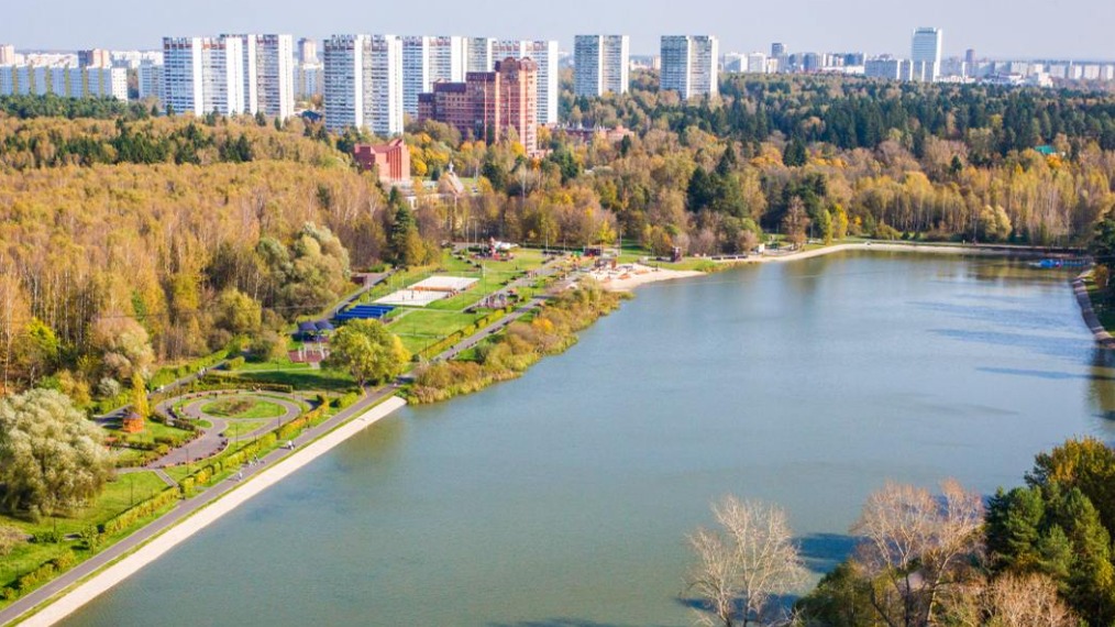 Специалисты благоустроили Школьное озеро в Зеленограде