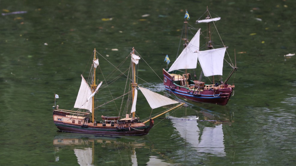 Около 100 моделей кораблей представили в музее на Поклонной горе