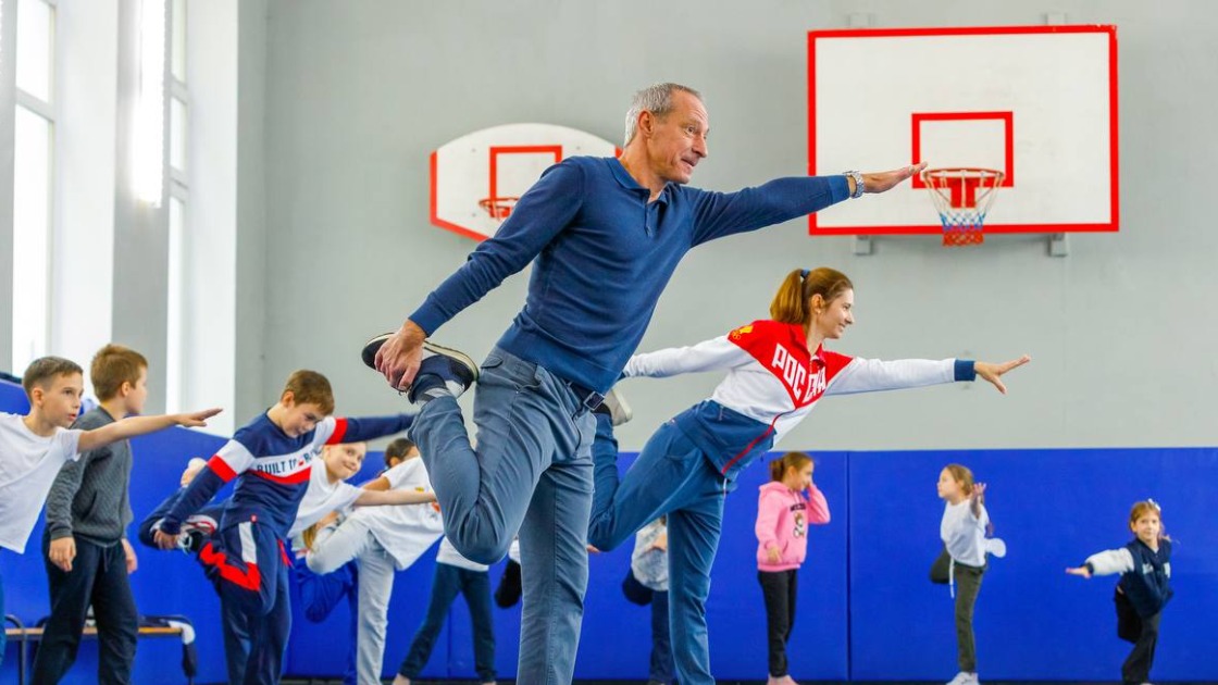 Собянин: Проект «Урок с чемпионом» мотивирует детей заниматься спортом