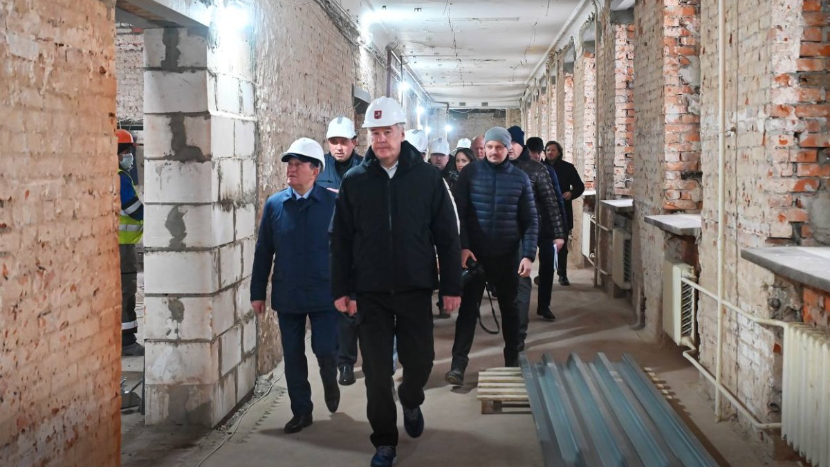 Собянин: Корпус школы № 1501 получит современную медиатеку