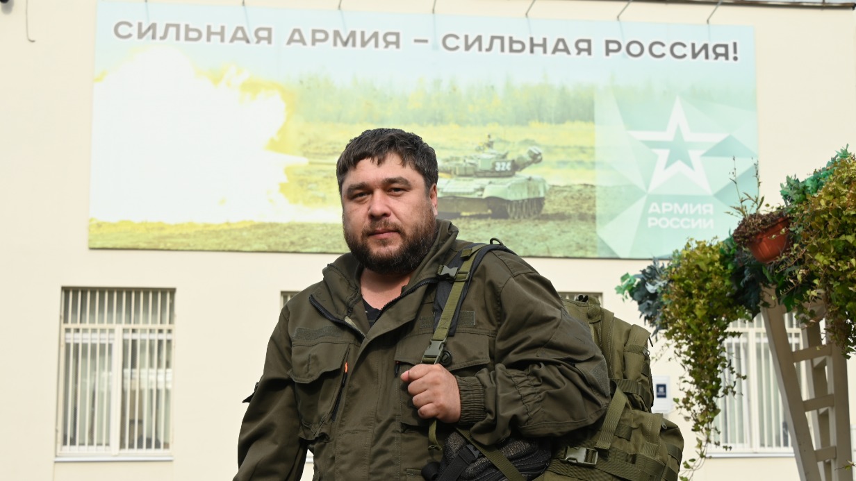 Рашид Баисов отправился на фронт по примеру своего старшего брата