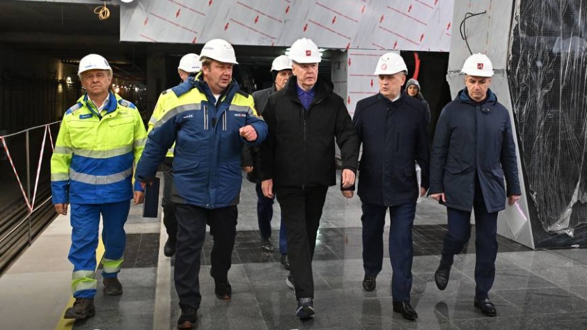 Сергей Собянин рассказал о строительстве станции «ЗИЛ» Троицкой линии метро