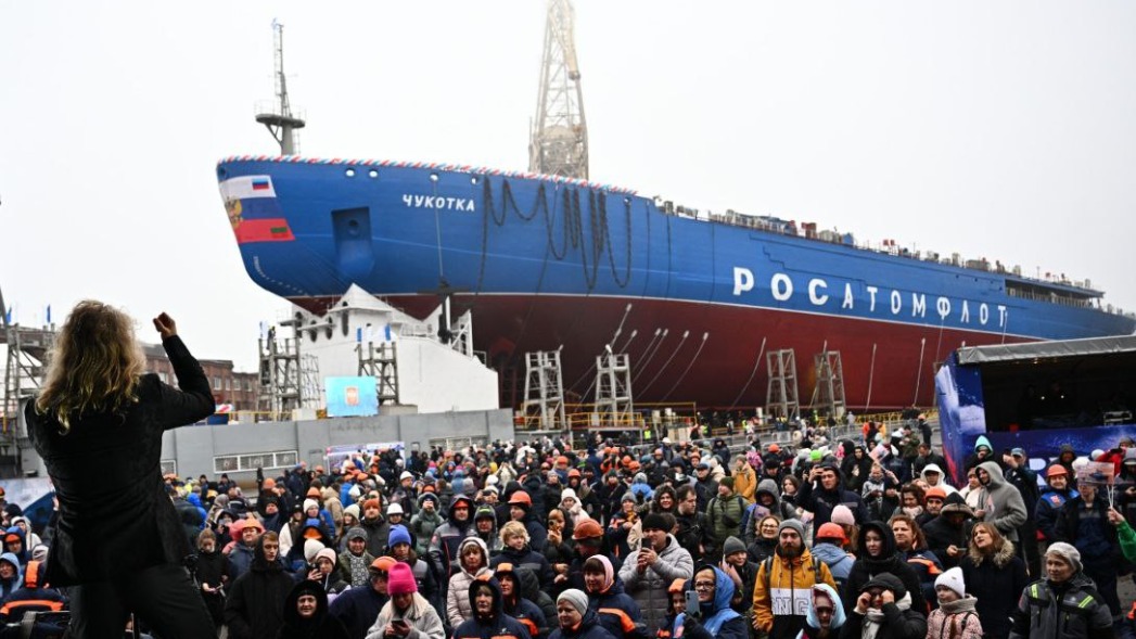 «Русская Медиагруппа» устроила концерт в честь спуска на воду ледокола «Чукотка»