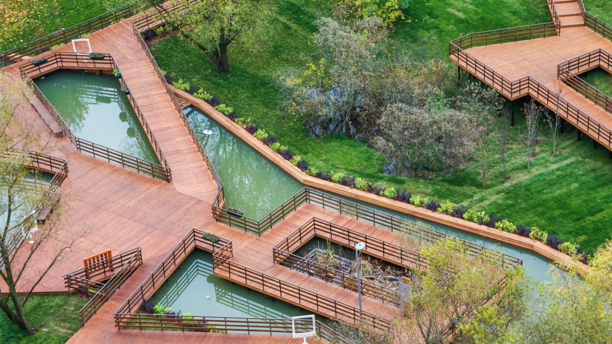 Четыре новые зоны отдыха появились в ЮАО