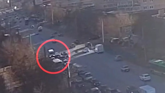 Появились кадры задержания водителя, сбившего толпу пешеходов в Челябинске