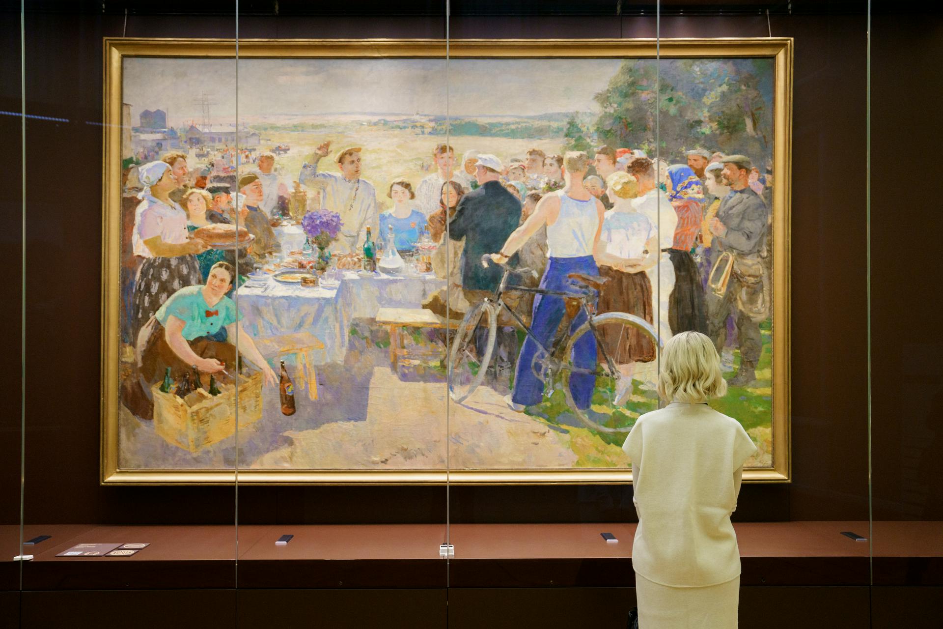 Сергунина: На ВДНХ открылась экспозиция Третьяковской галереи