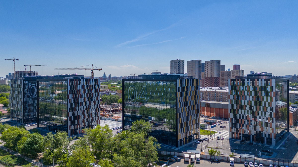 Пять корпусов бизнес-парка ввели в экспулатацию в Бутырском районе по городской программе