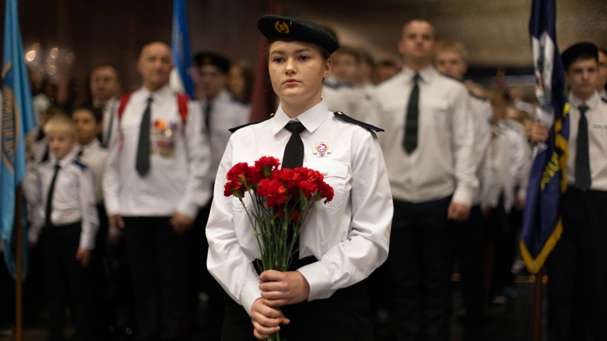 В Музее Победы состоялось посвящение в «витязи»