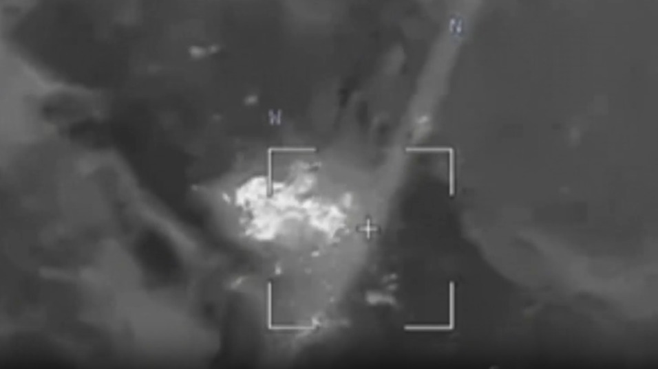 Уничтожение «Ланцетом» грузовика ВСУ с боеприпасами под Курском сняли на видео