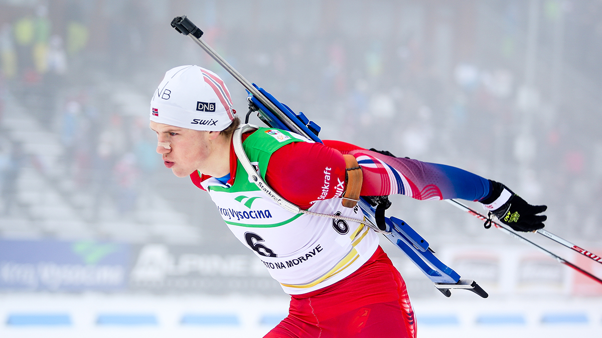 Биатлонист Кристиансен помочился перед изображением чешки Давидовой и извинился