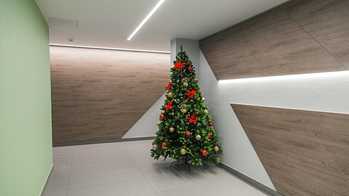 Как не получить штраф за украшение подъезда к Новому году