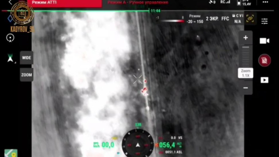 Кадыров показал кадры срыва попытки перегруппировки бойцов ВСУ в Запорожье