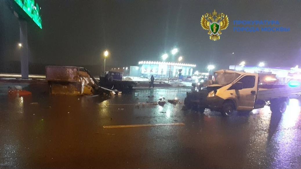 Пешеход скончался в результате ДТП на 39-м километре МКАД