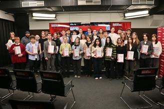 Торжественное вручение сертификатов об участии в проекте «Медиашкола. Новое Поколение» прошло 28 ноября