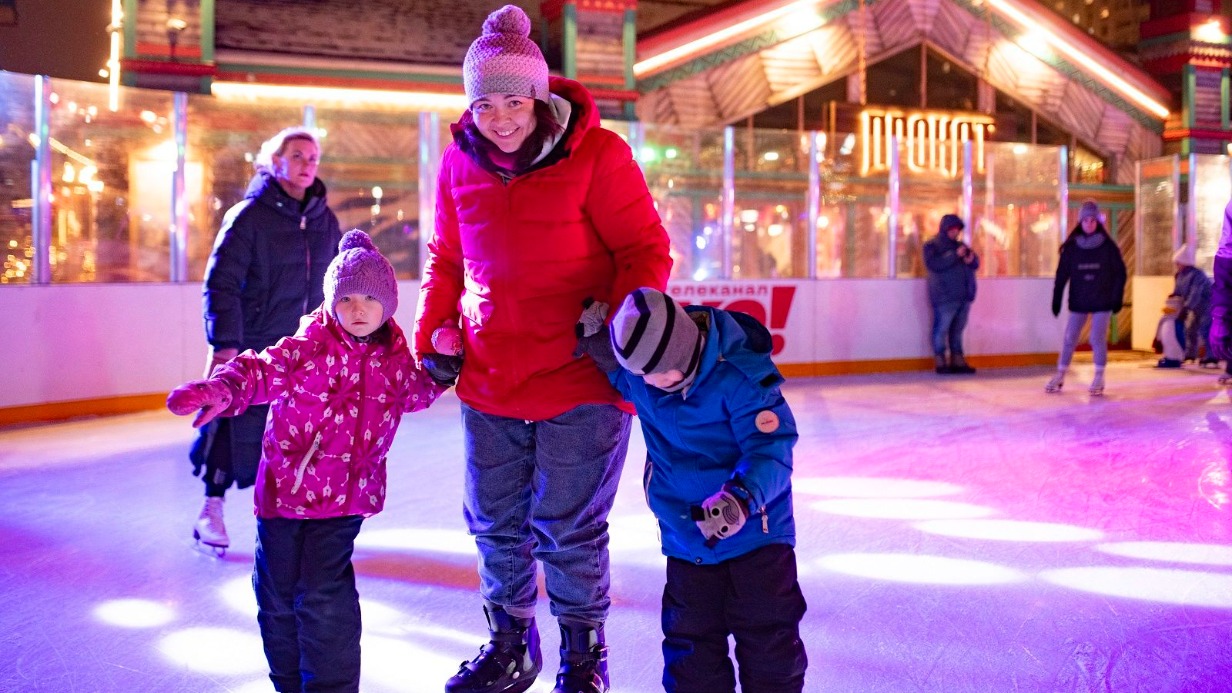 Любителям прогулок и спорта: идеи для каникул в рамках проекта «Зима в Москве»