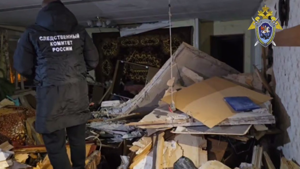 Появилось видео последствий взрыва бытового газа в жилом доме в Петрозаводске