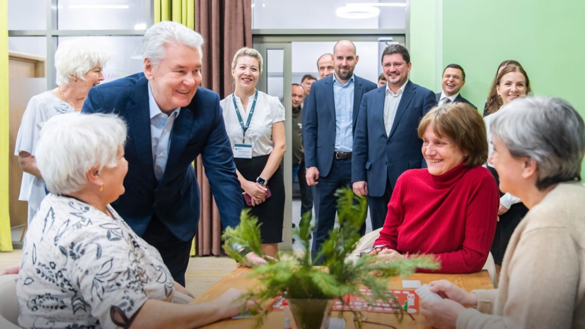 Сергей Собянин: Еще семь центров московского долголетия открыты в столице