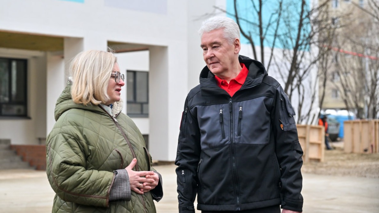 Сергей Собянин: Обновление Марьинской школы № 1566 завершится к 1 сентября