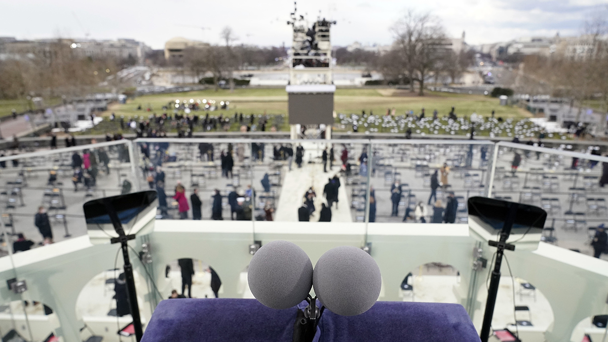 Церемония инаугурации 46-го президента США Джо Байдена в Вашингтоне, 2021 год