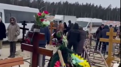 Пробки с гробами образовались на кладбище под Владимиром