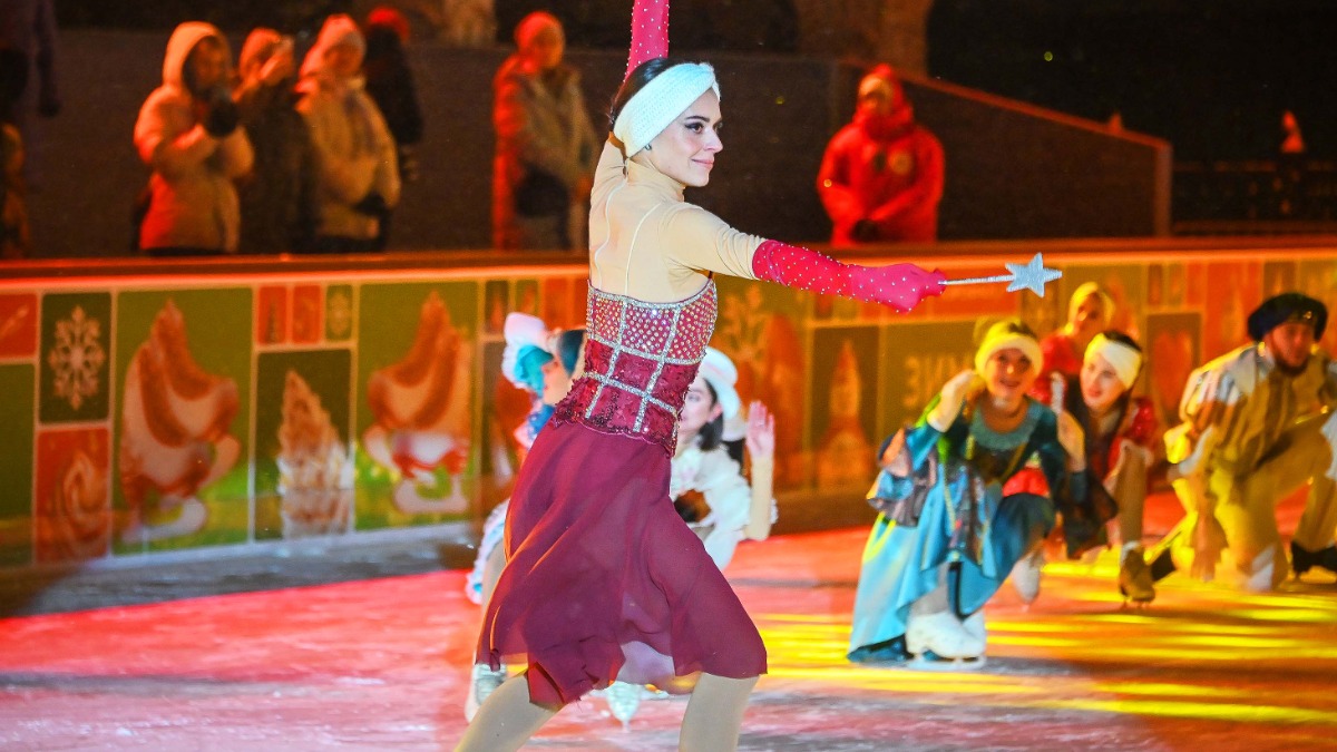 Ледовые шоу лучших фигуристов России проходят в рамках проекта «Зима в Москве»