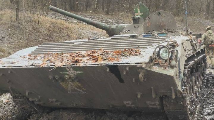 Видео со спецоперации на Украине