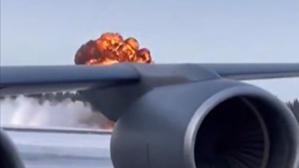 Момент крушения F-35 на Аляске попал на видео