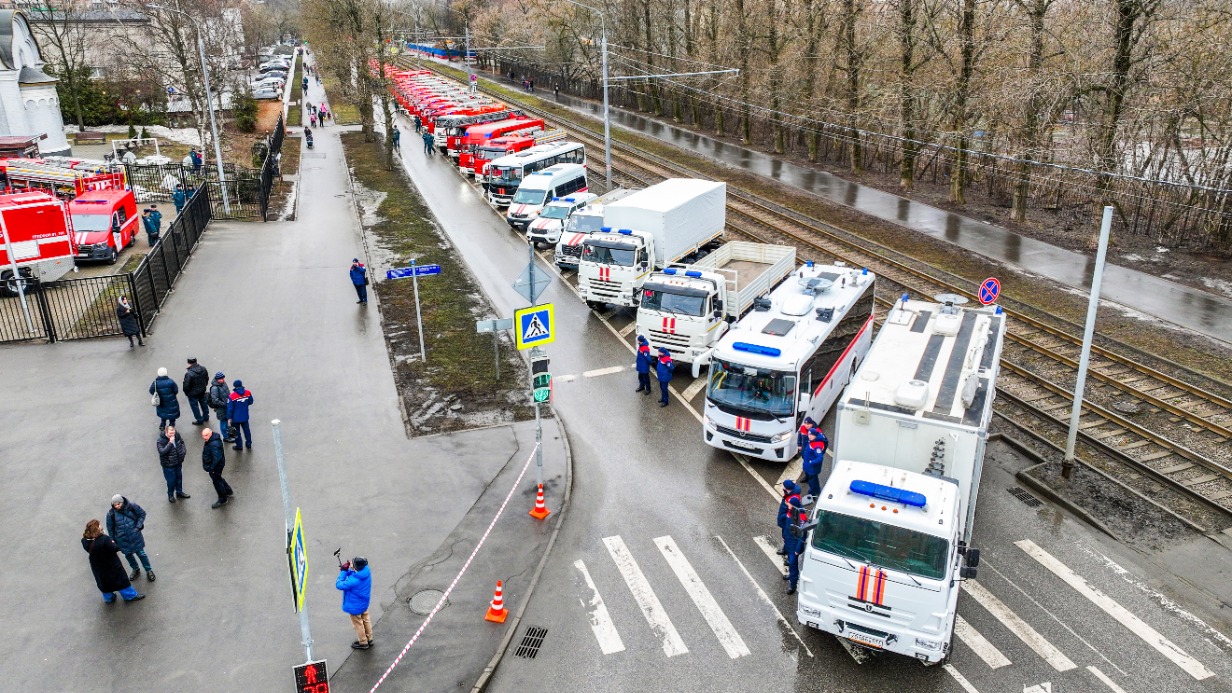 Пожарно-спасательная техника в Москве