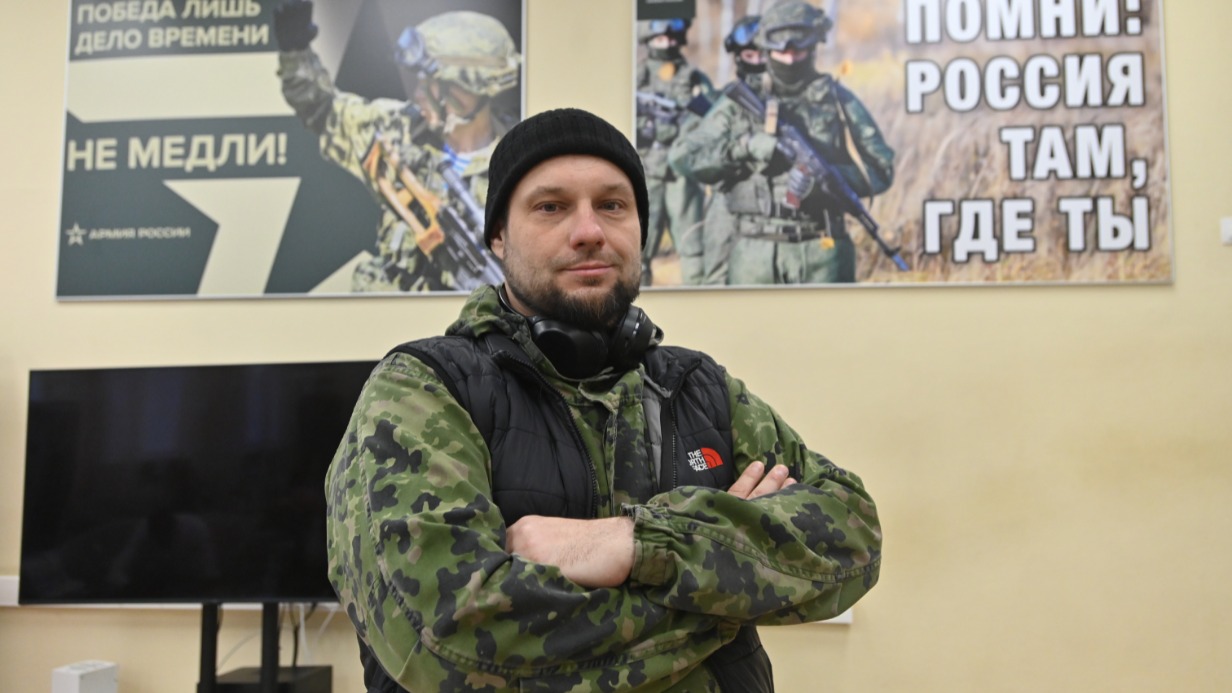 До того как пойти на передовую, Александр Штайнер работал психологом-консультантом