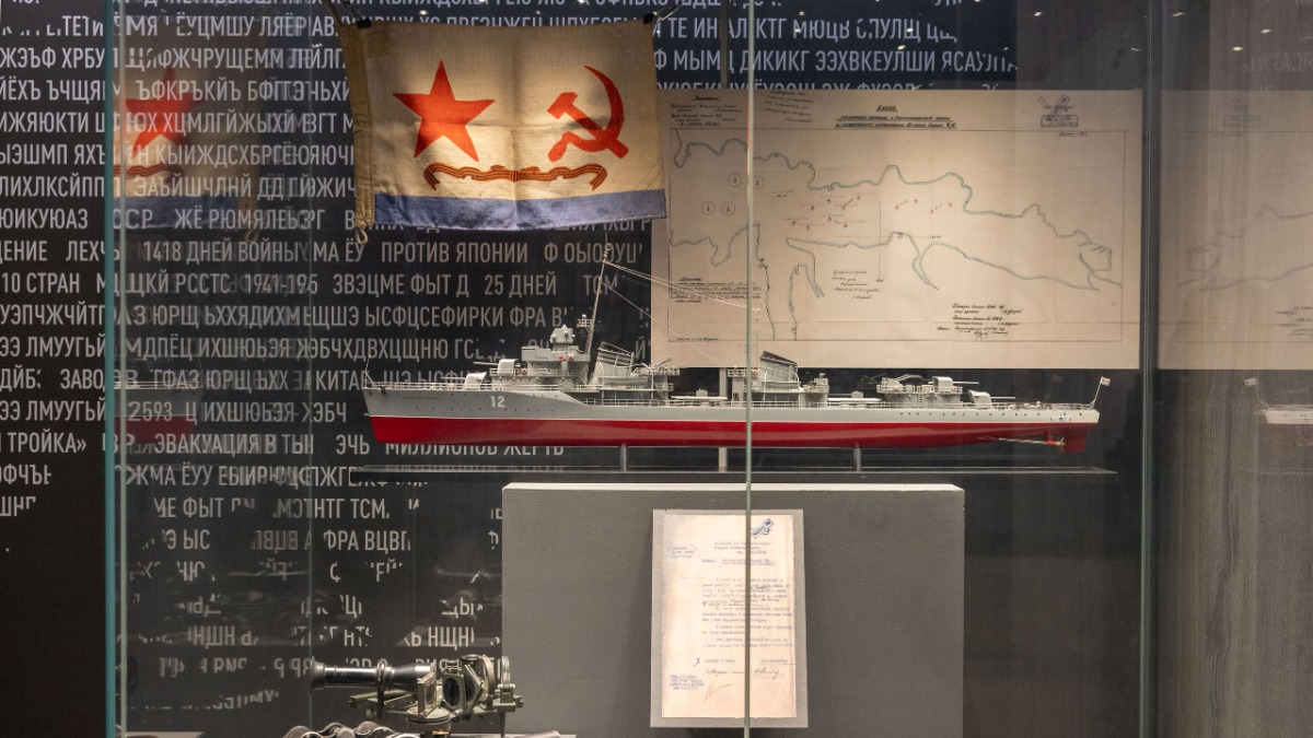 Более 150 реликвий представили на выставке «Ялта 1945: фундамент нового мироустройства» в Музее Победы