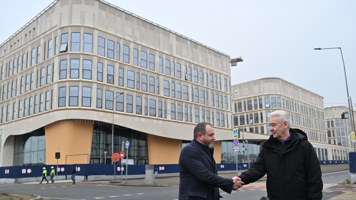 Собянин: Завершается строительство нового комплекса онкобольницы в Сколкове