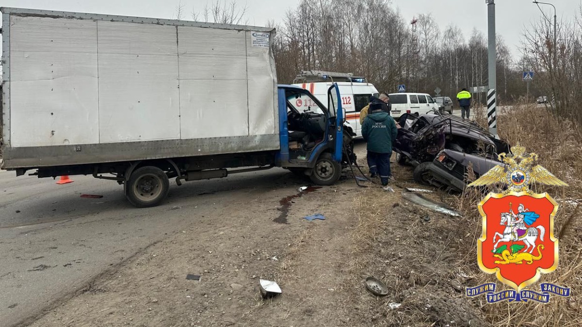 Пенсионерка погибла в ДТП с «Газелью» на трассе под Воскресенском