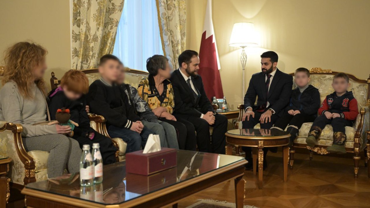 Проживавшие в РФ восемь детей воссоединились со своими семьями на Украине