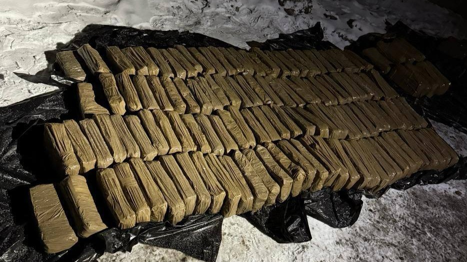 Мужчина пытался провезти 140 килограммов гашиша в Москву