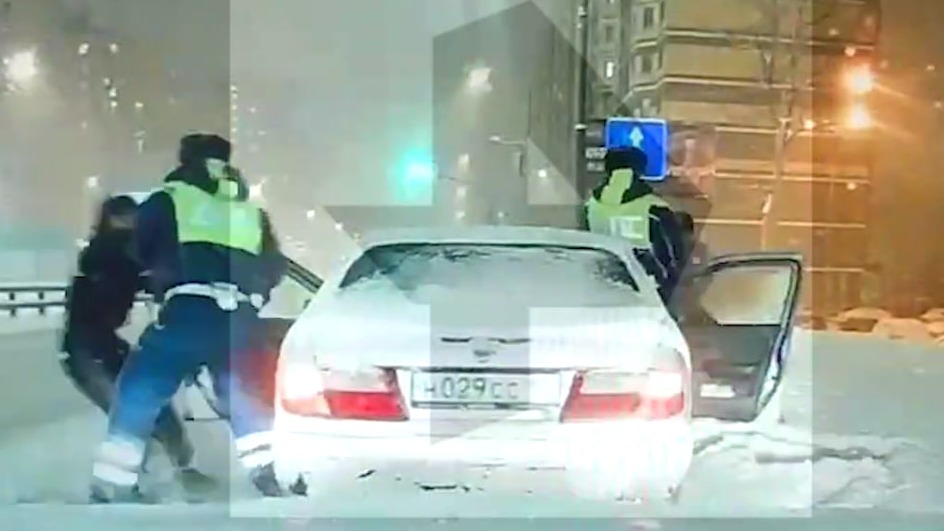 Нападение на инспекторов ДПС в Новой Москве 20 февраля 2025 года: видео