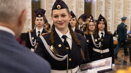 В Музее Победы более 300 будущим полицейским вручили дипломы